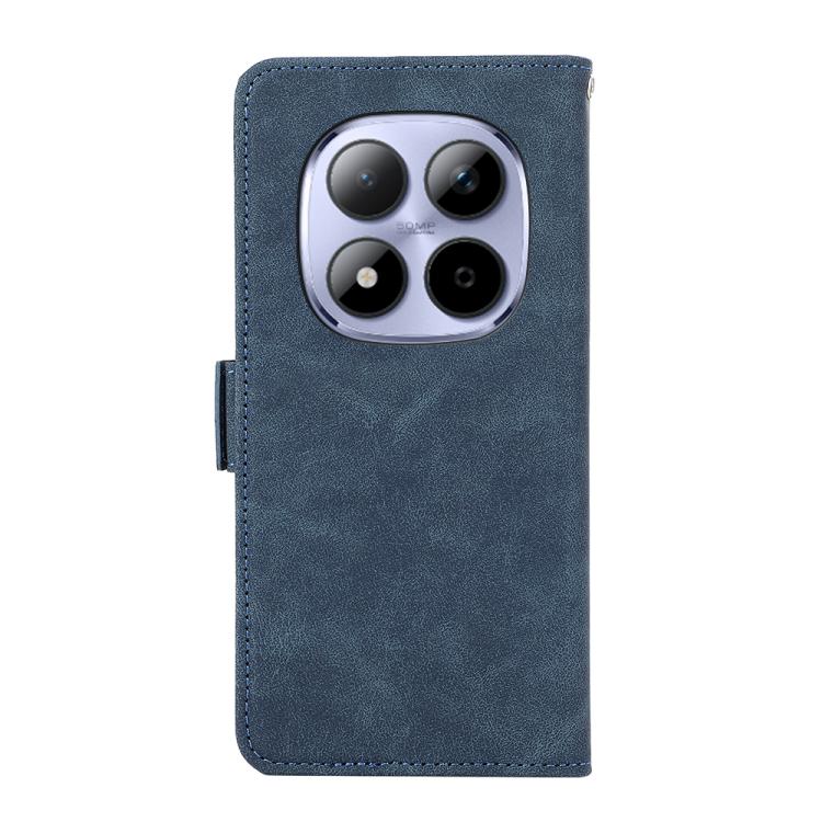 For Redmi Note 15 Pro 4G Global 163.2mm ABEEL Frosted Magnetic RFID Leather Phone Case