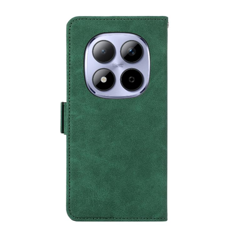 For Redmi Note 15 Pro 4G Global 163.2mm ABEEL Frosted Magnetic RFID Leather Phone Case