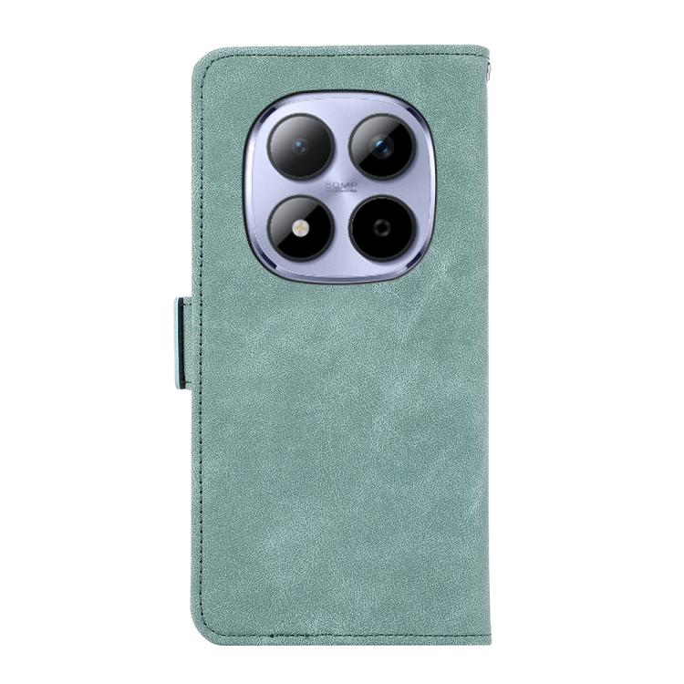 For Redmi Note 15 Pro 4G Global 163.2mm ABEEL Frosted Magnetic RFID Leather Phone Case