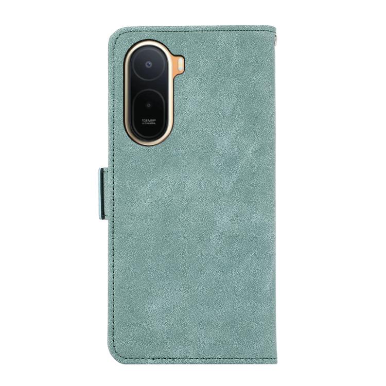 For Redmi A7 Pro 171mm/Poco C85x 5G ABEEL Frosted Magnetic RFID Leather Phone Case