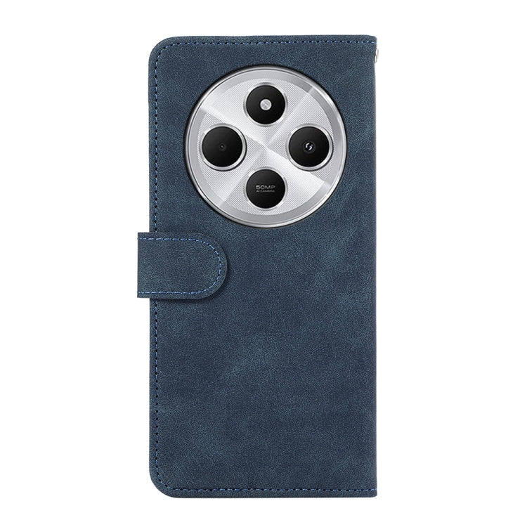 For Redmi 14C 4G ABEEL Color Block Magnetic RFID Leather Phone Case