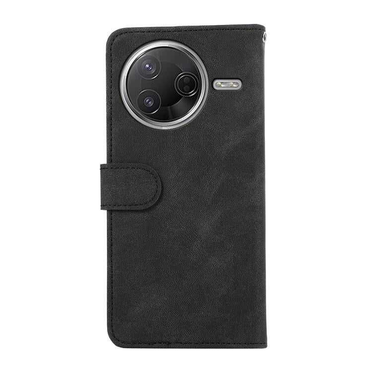 For Redmi K80 / K80 Pro ABEEL Color Block Magnetic RFID Leather Phone Case