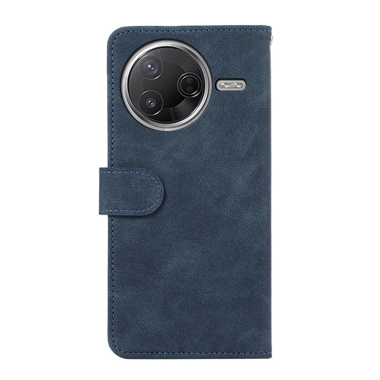 For Redmi K80 / K80 Pro ABEEL Color Block Magnetic RFID Leather Phone Case