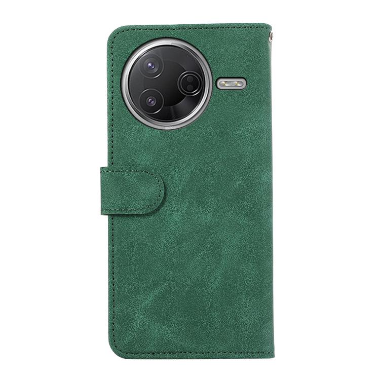 For Redmi K80 / K80 Pro ABEEL Color Block Magnetic RFID Leather Phone Case