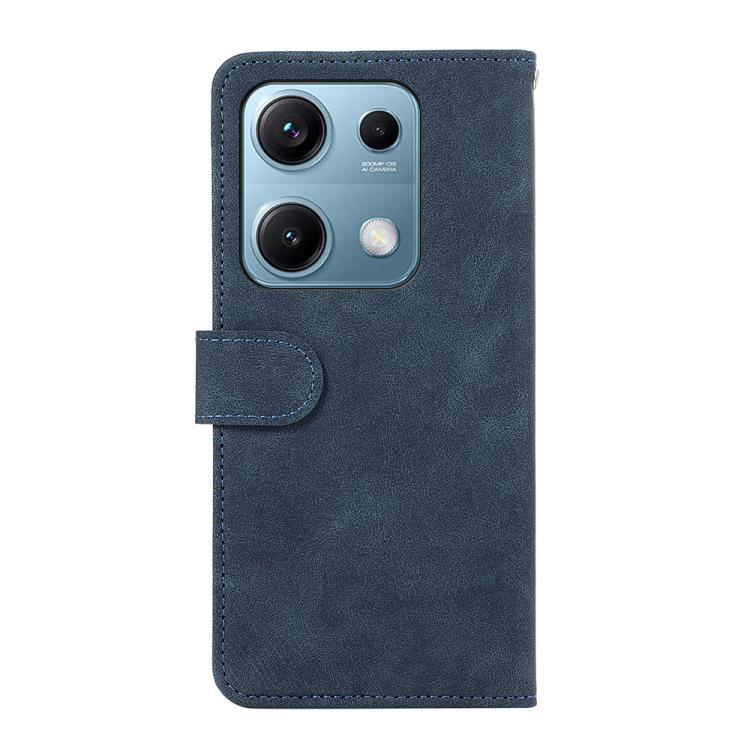 For Redmi Note 14S 4G ABEEL Color Block Magnetic RFID Leather Phone Case