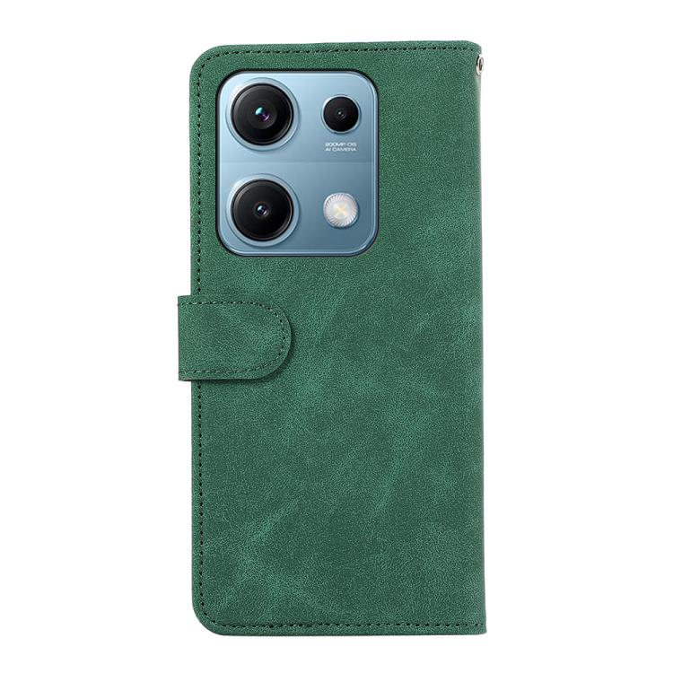 For Redmi Note 14S 4G ABEEL Color Block Magnetic RFID Leather Phone Case