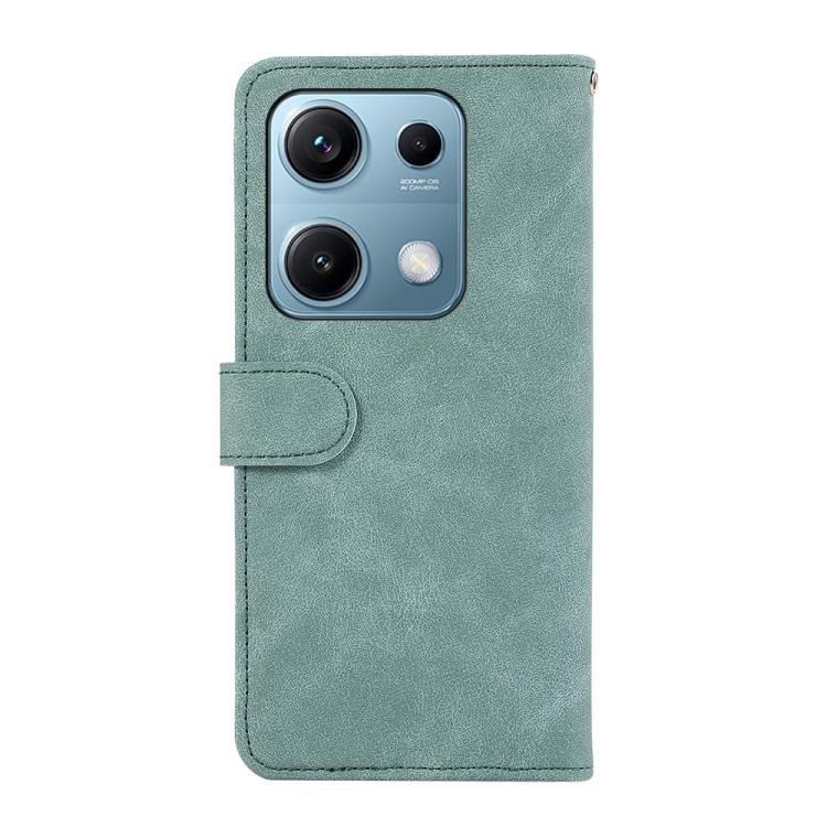 For Redmi Note 14S 4G ABEEL Color Block Magnetic RFID Leather Phone Case