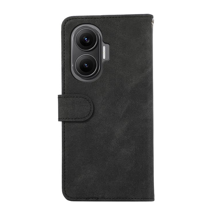 For Redmi Turbo 4 Pro ABEEL Color Block Magnetic RFID Leather Phone Case
