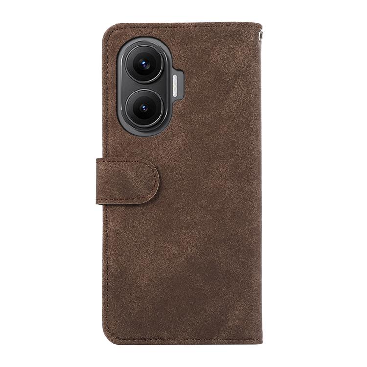 For Redmi Turbo 4 Pro ABEEL Color Block Magnetic RFID Leather Phone Case