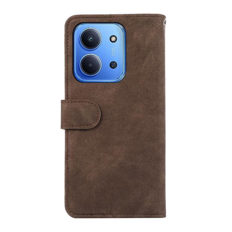 For Redmi 15C 5G / 4G EU 173mm ABEEL Color Block Magnetic RFID Leather Phone Case