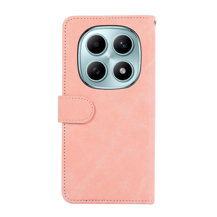 For Redmi Note 15 5G Global 164mm ABEEL Color Block Magnetic RFID Leather Phone Case