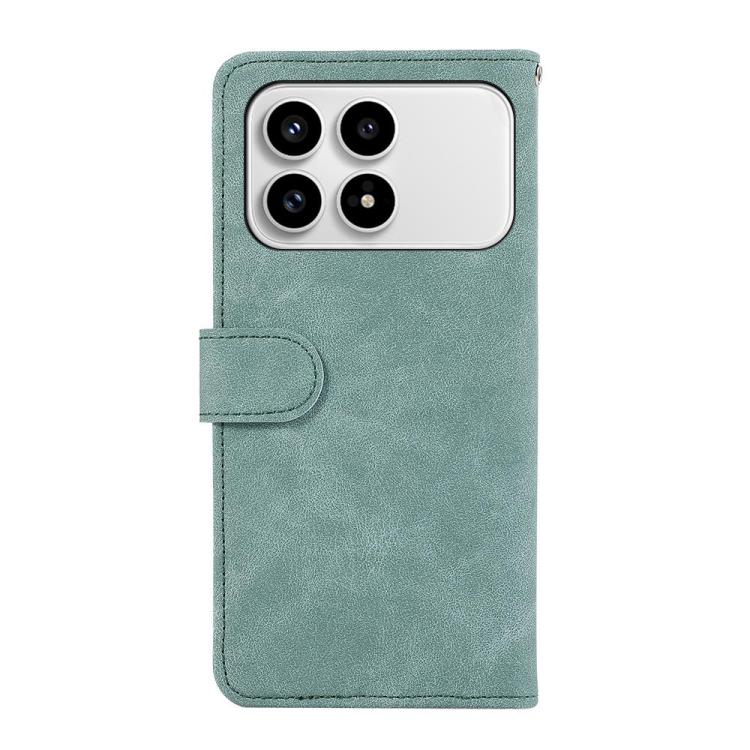 For Redmi K90/Poco F8 Pro ABEEL Color Block Magnetic RFID Leather Phone Case