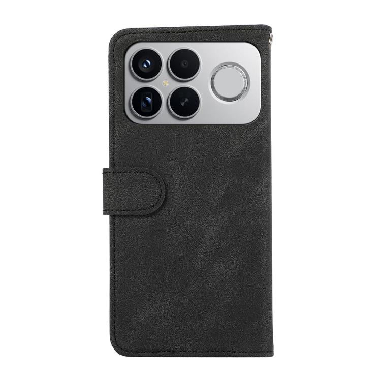 For Redmi K90 Pro Max/Poco F8 Ultra ABEEL Color Block Magnetic RFID Leather Phone Case