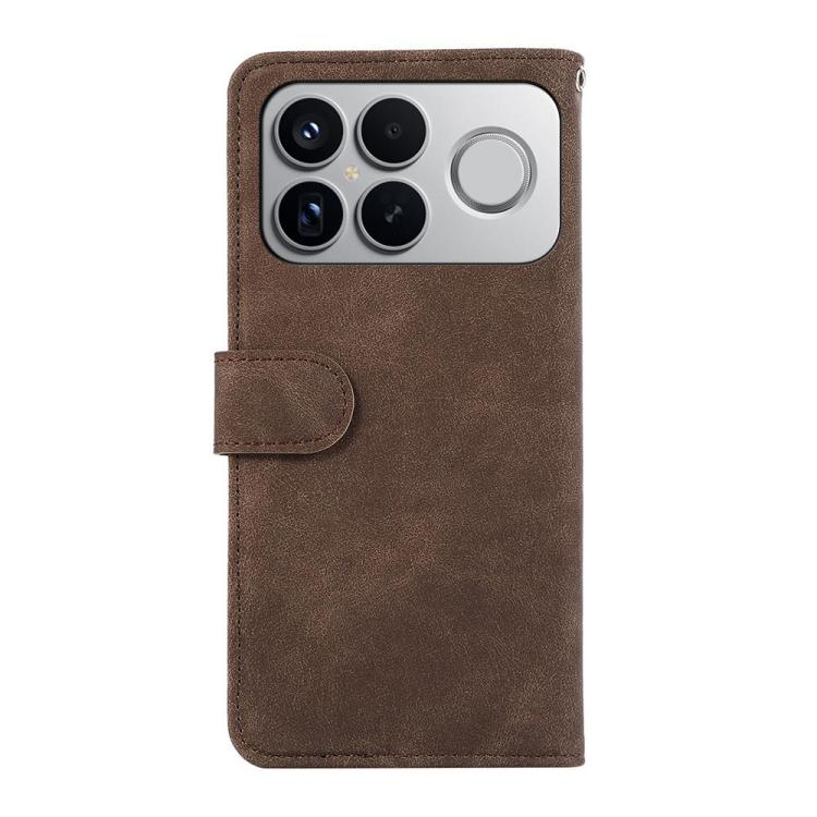 For Redmi K90 Pro Max/Poco F8 Ultra ABEEL Color Block Magnetic RFID Leather Phone Case