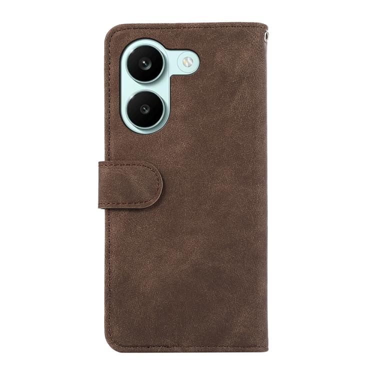 For Redmi Turbo 5 5G / Poco X8 Pro 5G ABEEL Color Block Magnetic RFID Leather Phone Case