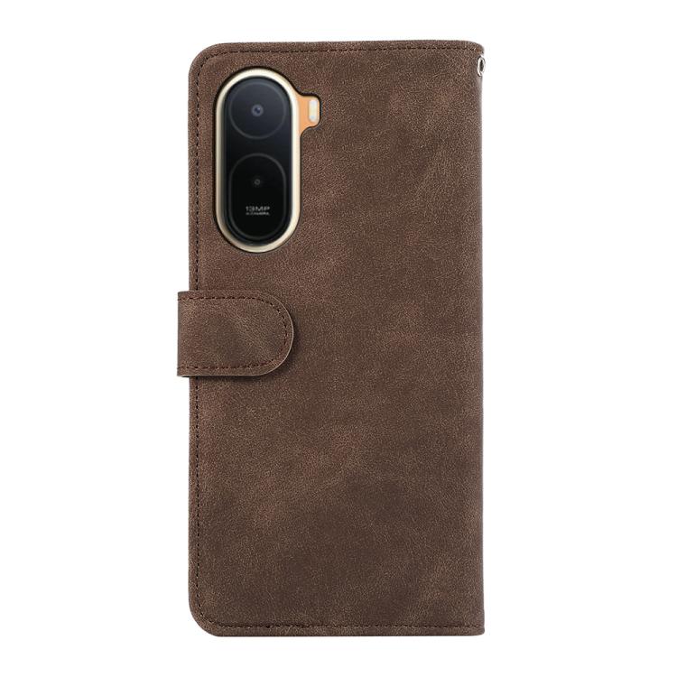 For Redmi A7 Pro 171mm/Poco C85x 5G ABEEL Color Block Magnetic RFID Leather Phone Case