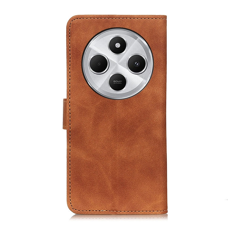 For Redmi 14C 4G KHAZNEH Retro Texture Flip Leather Phone Case