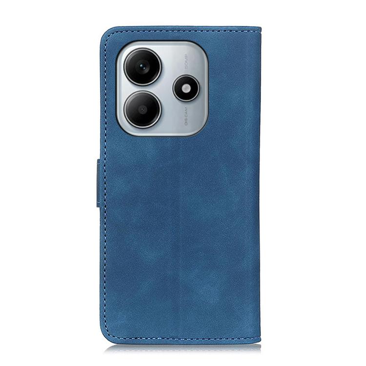 For Redmi Note 14 4G 164.84mm KHAZNEH Retro Texture Flip Leather Phone Case