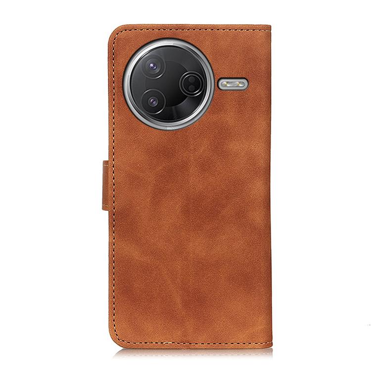 For Redmi K80 / K80 Pro KHAZNEH Retro Texture Flip Leather Phone Case
