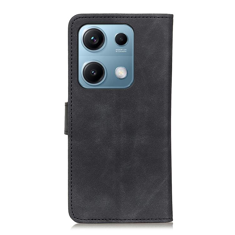 For Redmi Note 14S 4G KHAZNEH Retro Texture Flip Leather Phone Case