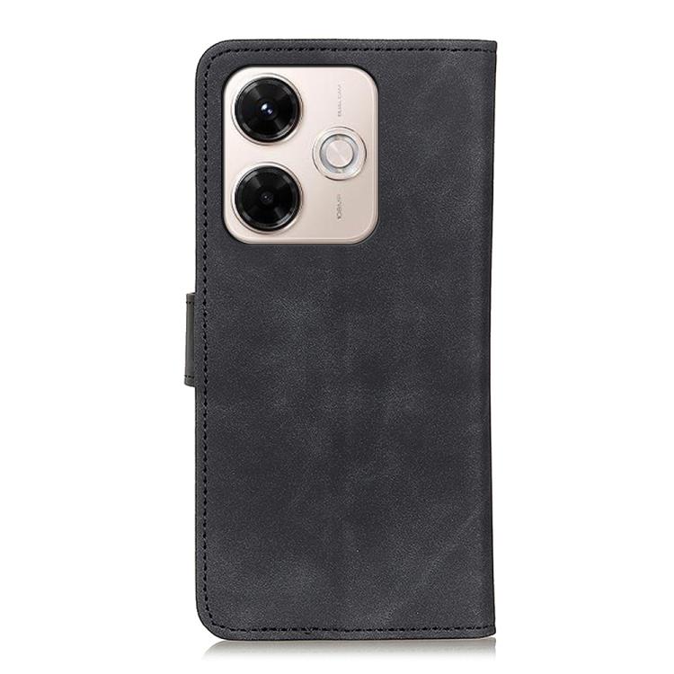 For Redmi 13X KHAZNEH Retro Texture Flip Leather Phone Case