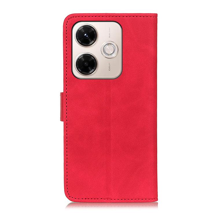 For Redmi 13X KHAZNEH Retro Texture Flip Leather Phone Case