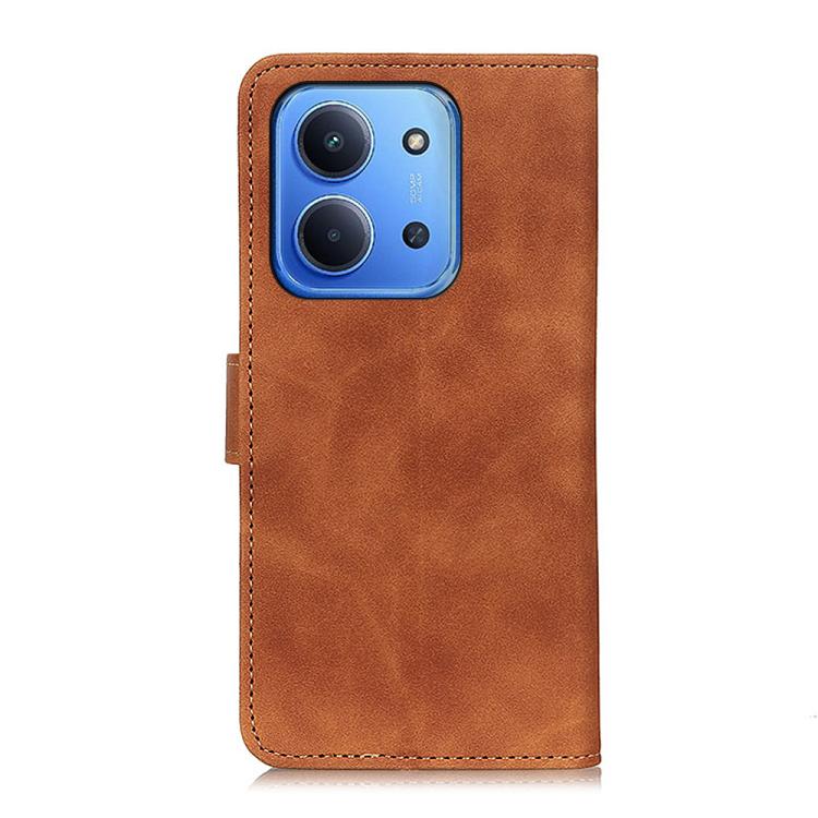 For Redmi 15C 5G / 4G EU 173mm KHAZNEH Retro Texture Flip Leather Phone Case