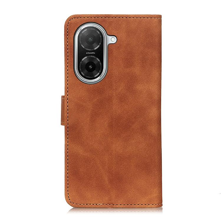For Redmi A5 4G 171.7mm / Poco C71 KHAZNEH Retro Texture Flip Leather Phone Case