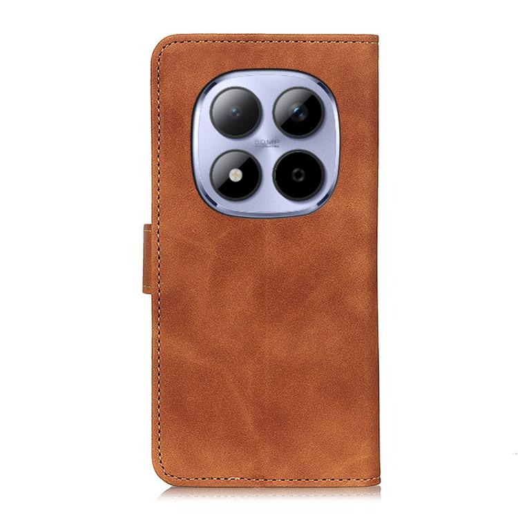 For Redmi Note 15 Pro 5G Global 163.6 KHAZNEH Retro Texture Flip Leather Phone Case