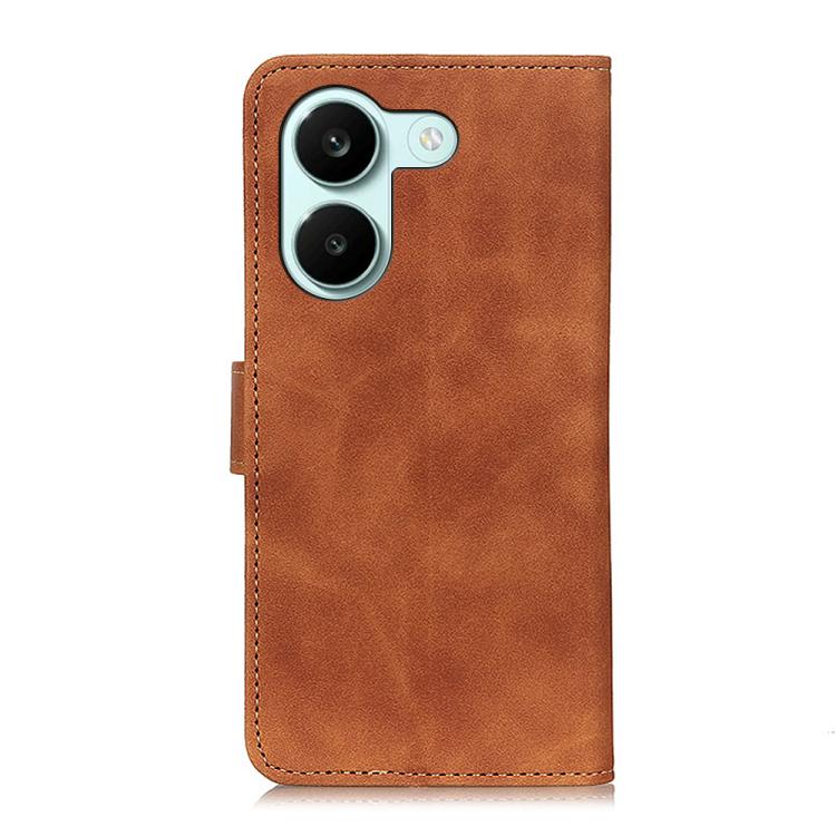 For Redmi Turbo 5 5G / Poco X8 Pro 5G KHAZNEH Retro Texture Flip Leather Phone Case