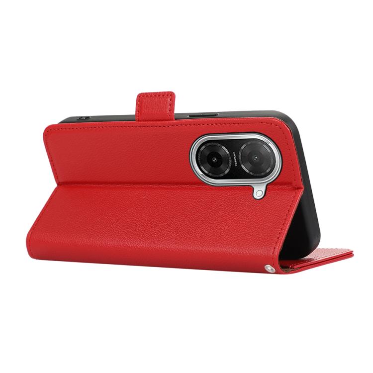 For Redmi A5 4G 173.3mm ABEEL Side-Magnetic Litchi Pattern Leather RFID Phone Case