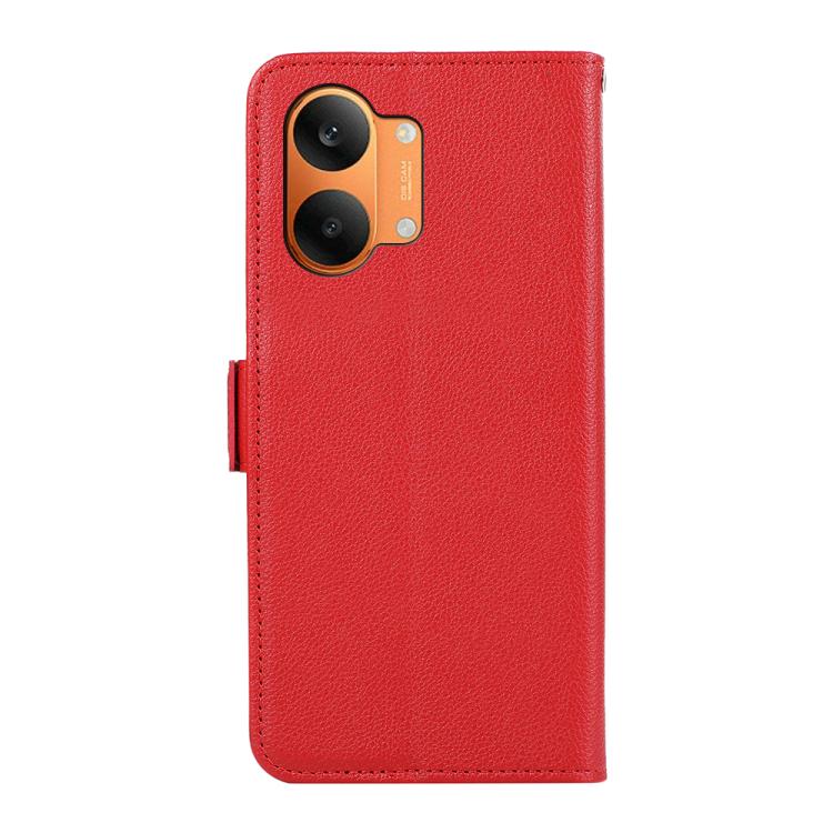 For Redmi Turbo 5 Max / Poco X8 Pro Max ABEEL Side-Magnetic Litchi Pattern Leather RFID Phone Case