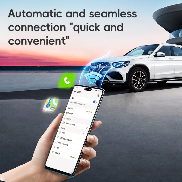 For iPhone Car CarPlay Box Wired to Wireless Auto Adapter
