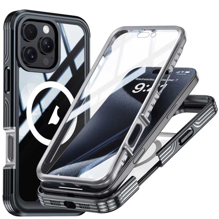 For iPhone 16 Pro Max RedPepper Tempered Glass MagSafe Phone Case