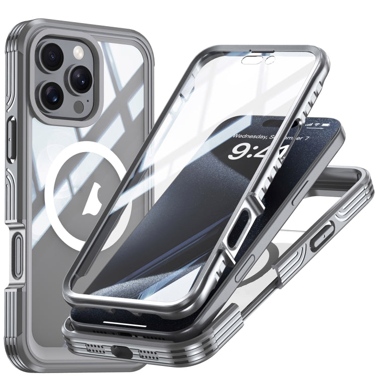 For iPhone 16 Pro Max RedPepper Tempered Glass MagSafe Phone Case