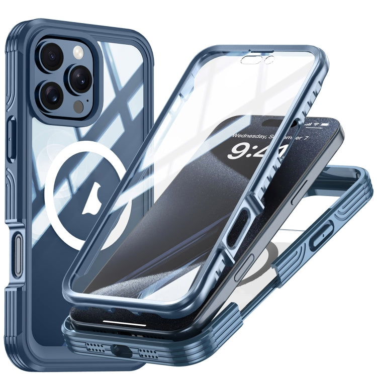 For iPhone 16 Pro RedPepper Tempered Glass MagSafe Phone Case
