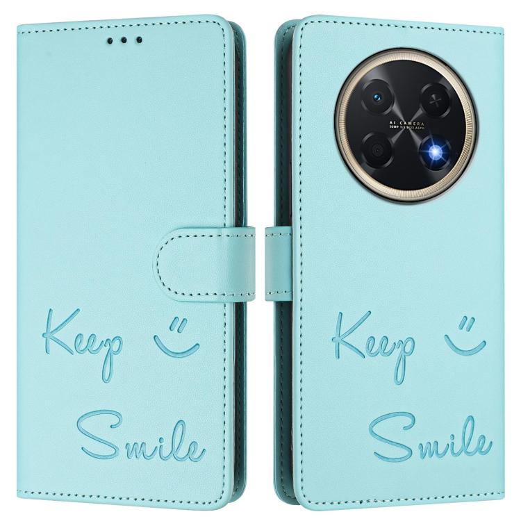 For Huawei Pura 90 Pro Max Smile Embossing RFID Leather Phone Case