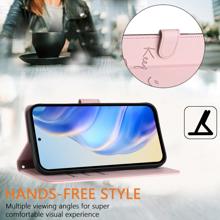 For Xiaomi 14 Ultra Smile Embossing RFID Leather Phone Case