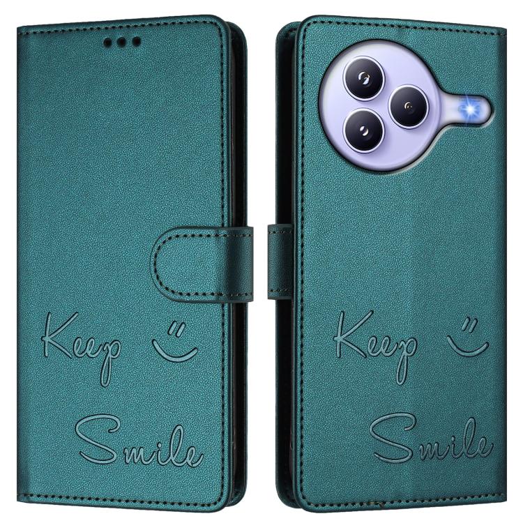 For Xiaomi Civi 5 Pro 5G Smile Embossing RFID Leather Phone Case