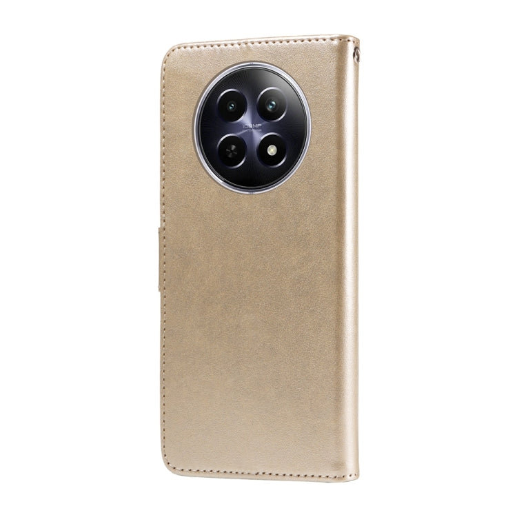For Realme 12 5G / 12x 5G / C65 5G Global Embossed Butterfly Flowers Leather Phone Case