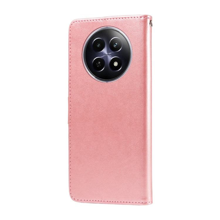For Realme 12 5G / 12x 5G / C65 5G Global Embossed Butterfly Flowers Leather Phone Case