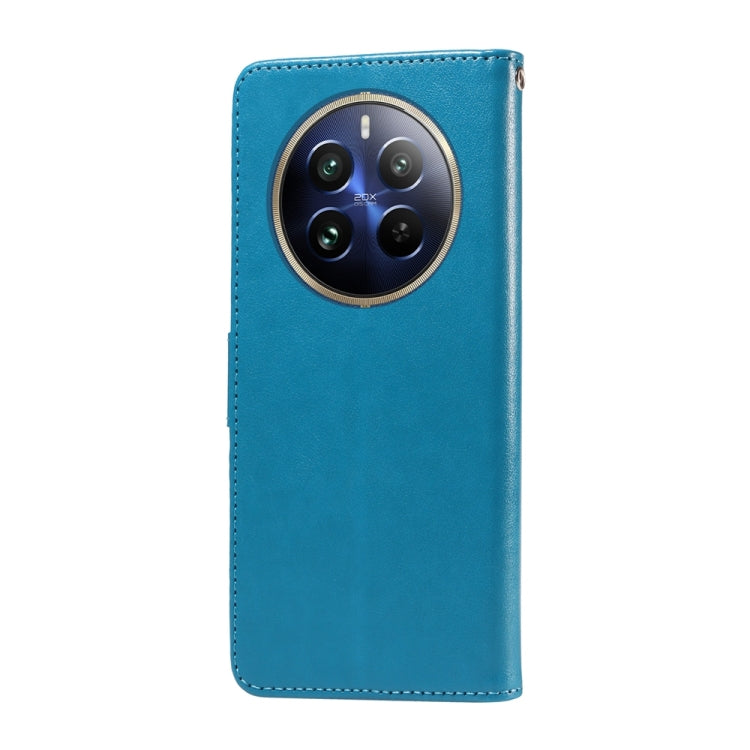 For Realme 13 Pro / 13 Pro+ Embossed Butterfly Flowers Leather Phone Case