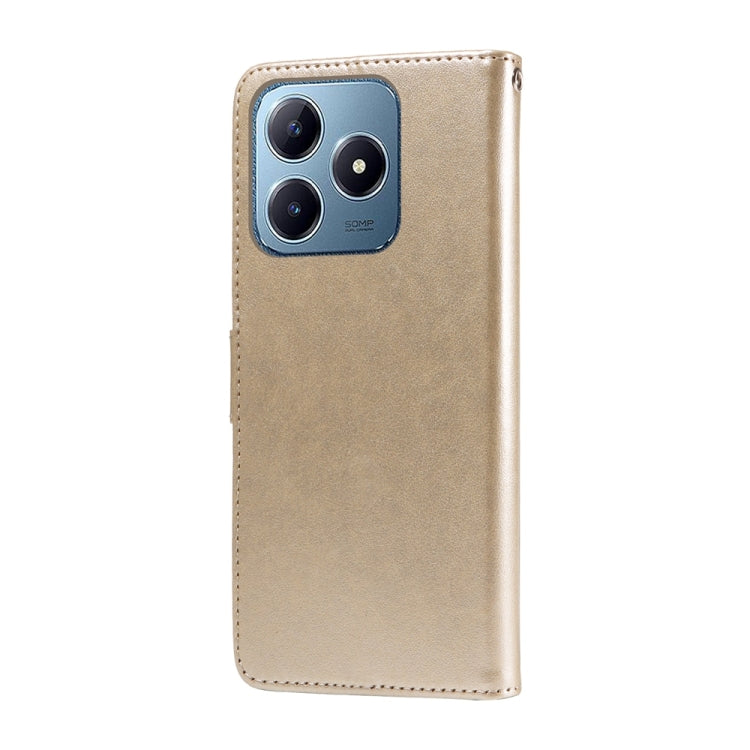 For Realme C61 / C63 / Note 60 Embossed Butterfly Flowers Leather Phone Case