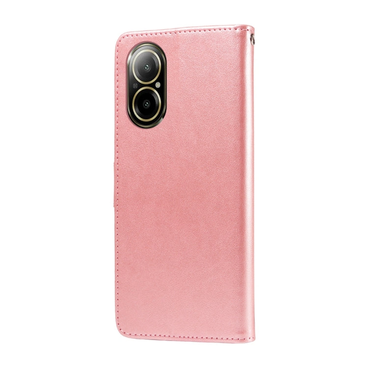 For Realme C67 4G / 12 Lite 4G Global Embossed Butterfly Flowers Leather Phone Case