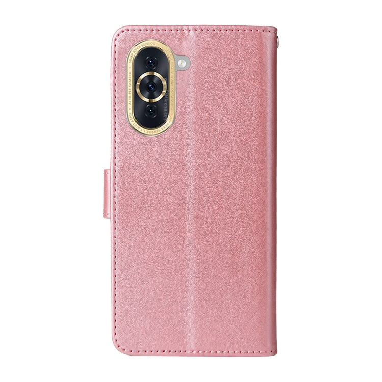 For Huawei nova 10 Embossed Butterfly Flowers Leather Phone Case