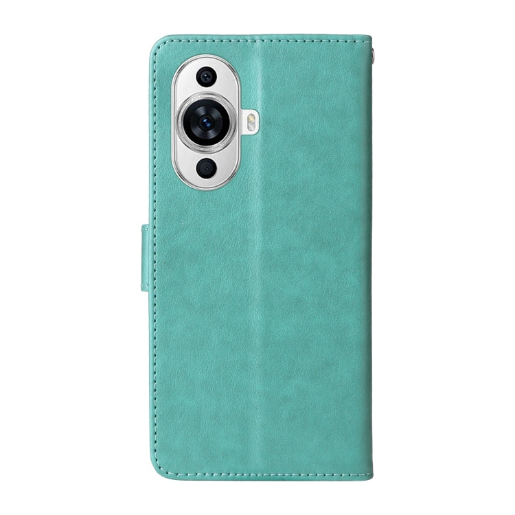 For Huawei nova 11 Pro / nova 11 Ultra Embossed Butterfly Flowers Leather Phone Case