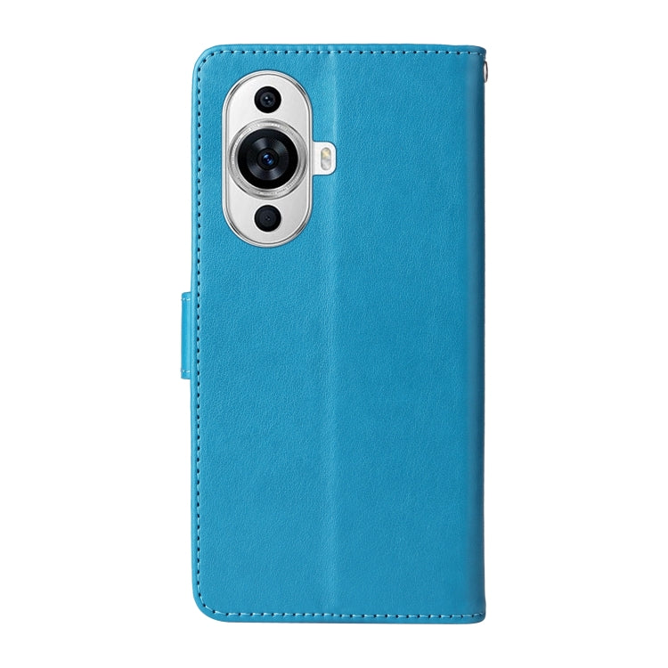 For Huawei nova 11 Pro / nova 11 Ultra Embossed Butterfly Flowers Leather Phone Case