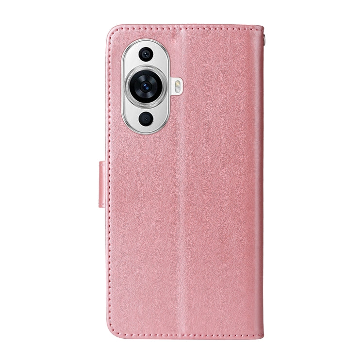 For Huawei nova 11 Pro / nova 11 Ultra Embossed Butterfly Flowers Leather Phone Case