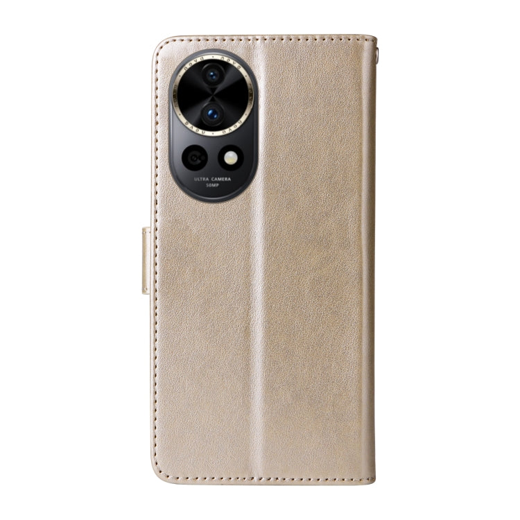 For Huawei nova 12 Pro / nova 12 Ultra Embossed Butterfly Flowers Leather Phone Case