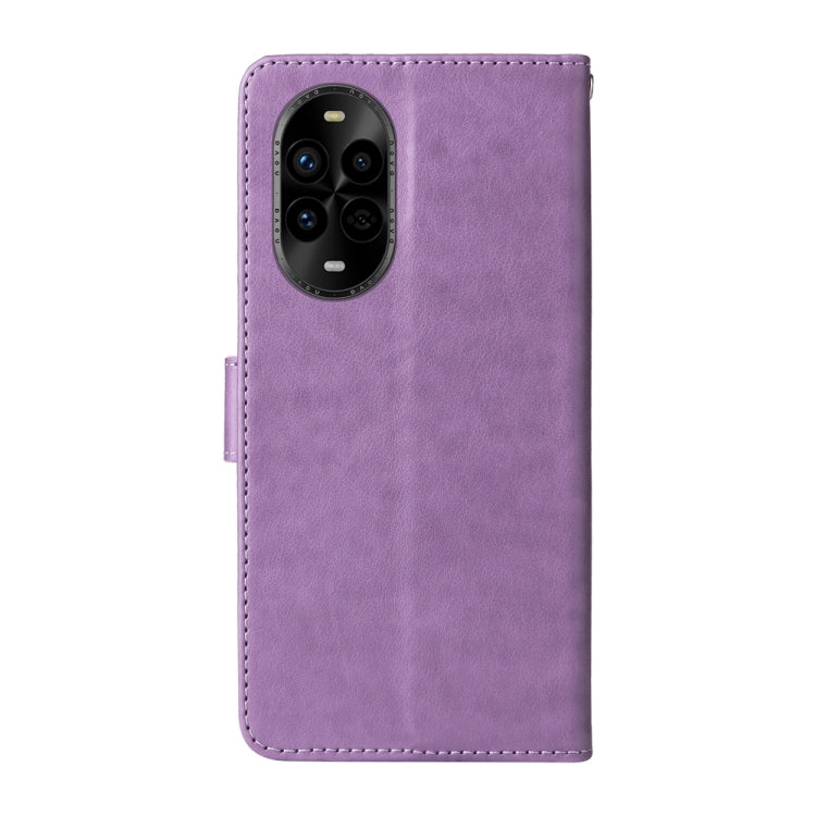 For Huawei nova 13 Pro Embossed Butterfly Flowers Leather Phone Case